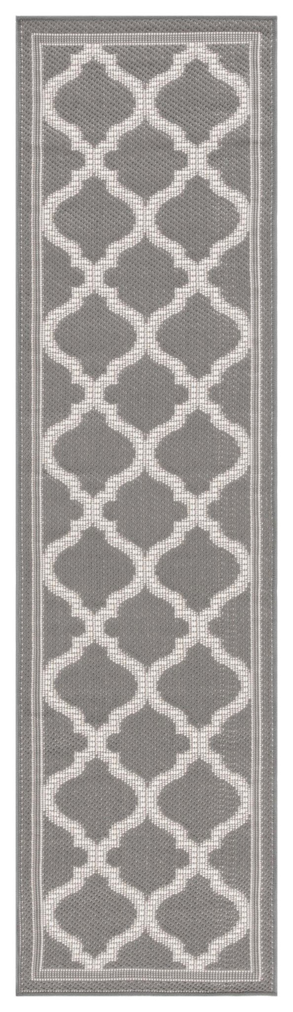 Safavieh Martha Stewart Indoor Outdoor Msro336F Grey/Ivory Rug.