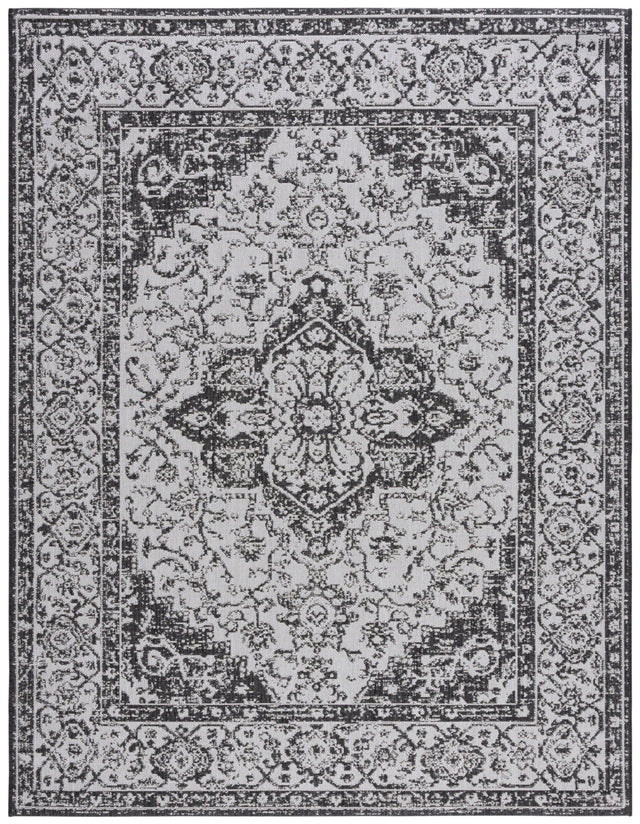 Safavieh Martha Stewart Msr137A Light Grey/Charcoal Rug.