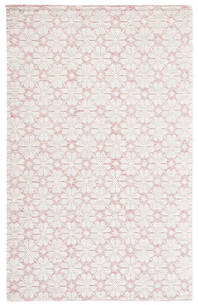 Safavieh Martha Stewart Msr3503Q Ivory/Red Rug.