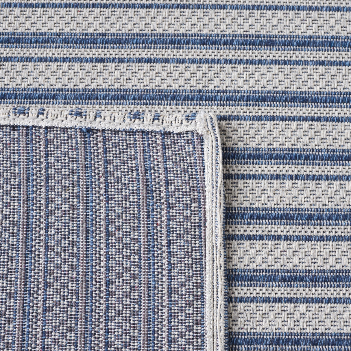 Safavieh Martha Stewart Msr419N Navy/Light Grey Rug.