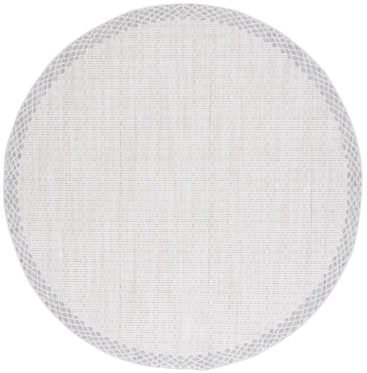 Safavieh Martha Stewart Serenity 6'-7" x 6'-7" Rug in Ivory / Grey
