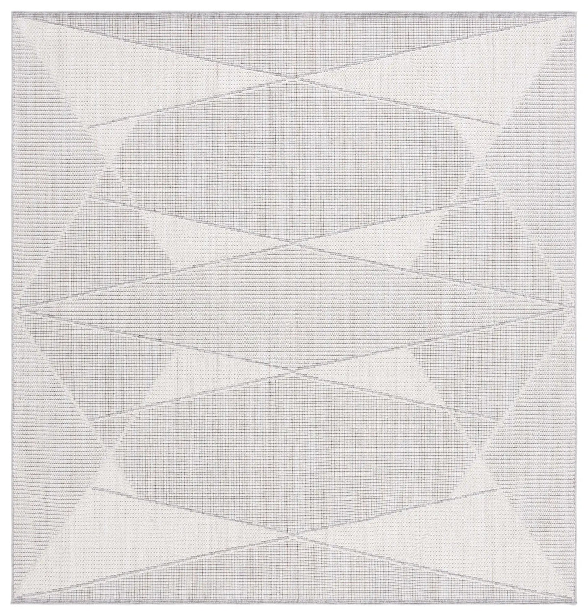 Safavieh Martha Stewart Serenity 6'-7" x 6'-7" Rug in Grey / Ivory