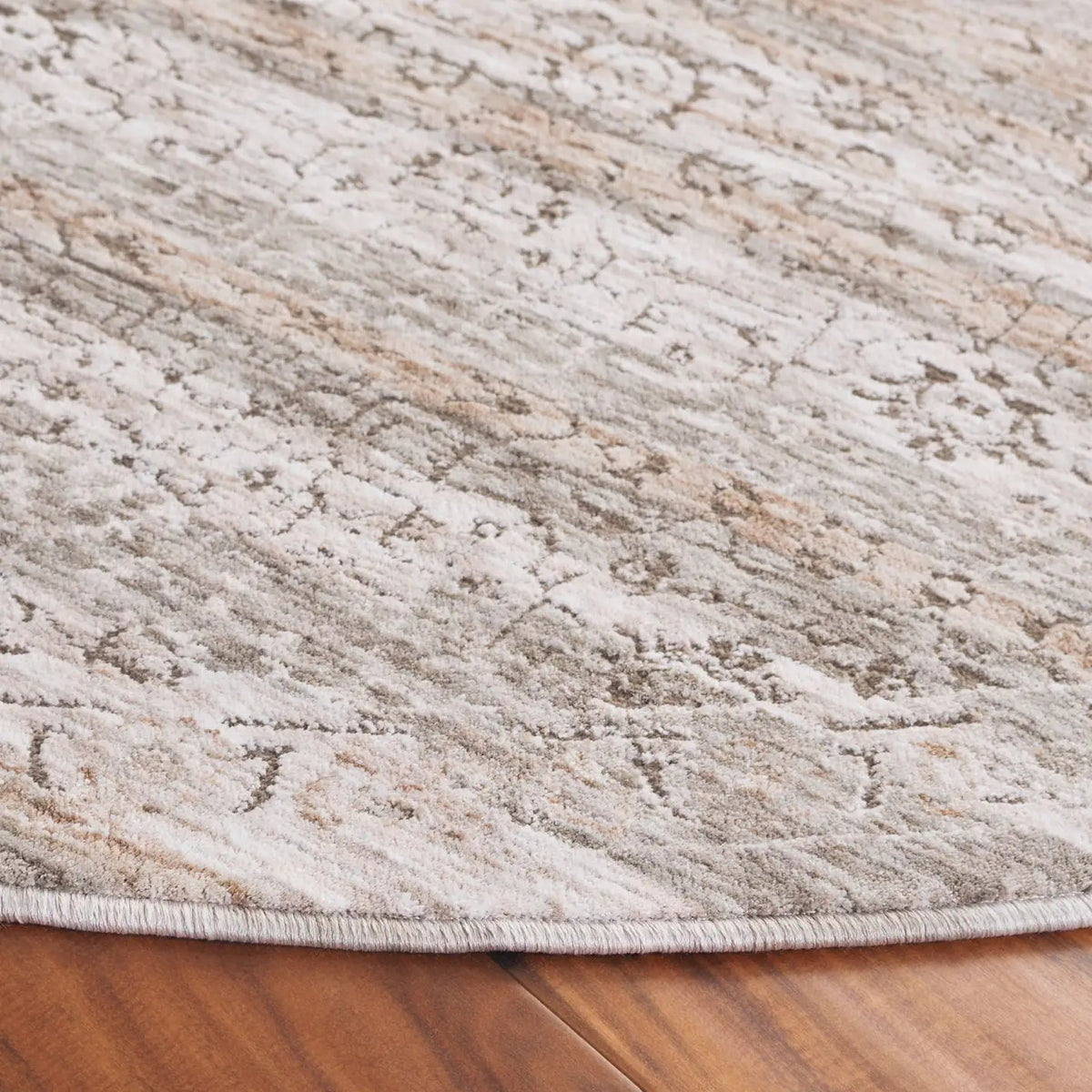 Safavieh Mason 100 6'-3" x 6'-3" Rug in Beige / Grey Ivory