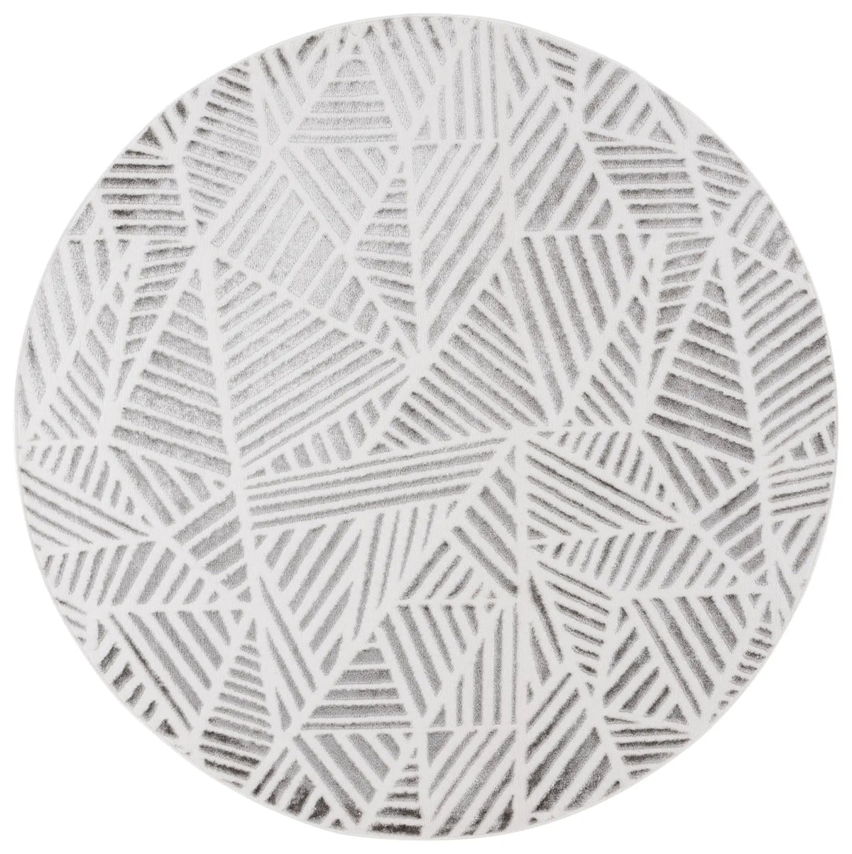 Safavieh Maya 6'-7" x 6'-7" Rug in Ivory / Grey