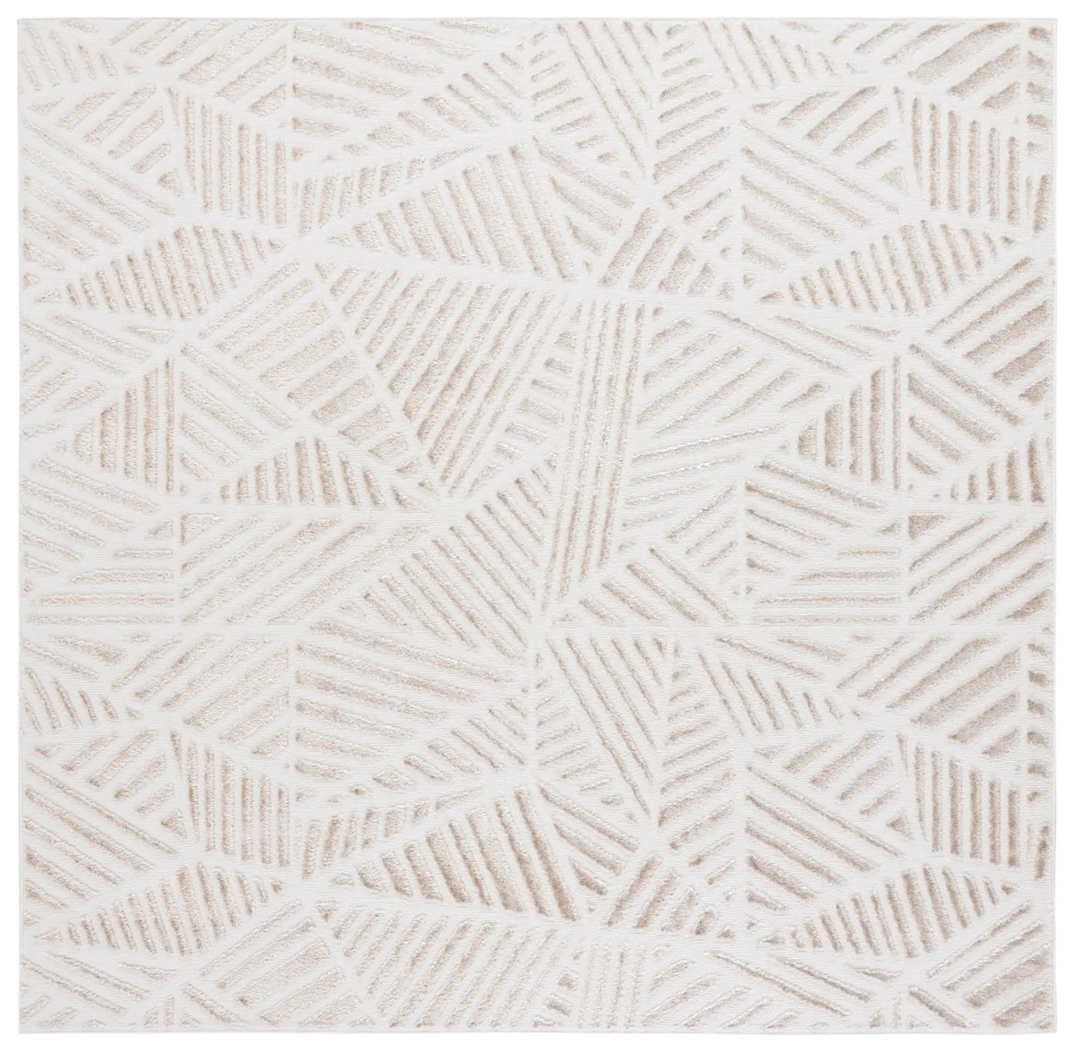 Safavieh Maya 6'-7" x 6'-7" Rug in Ivory / Beige