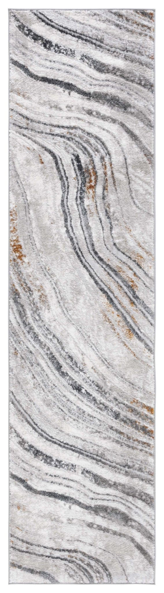 Safavieh Meadow Mdw548F Light Grey/Black Rug.
