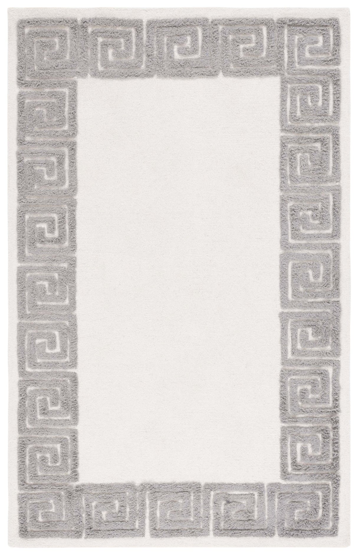 Safavieh Metro Met276F Ivory/Grey Rug.