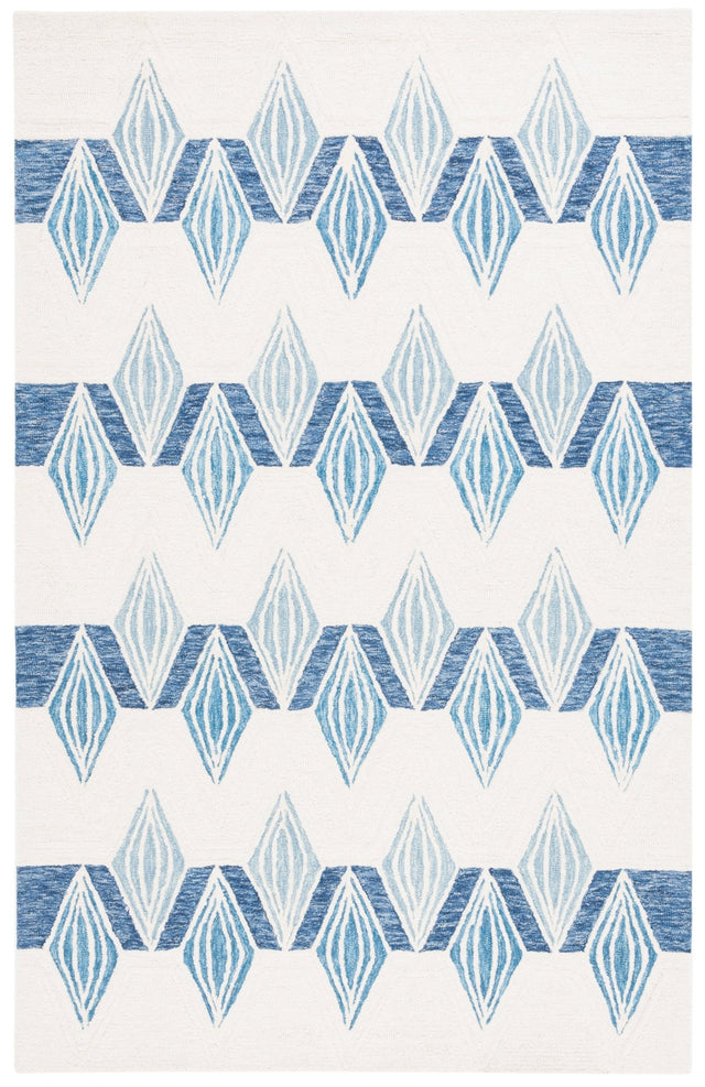 Safavieh Metro Met576A Ivory/Blue Rug.