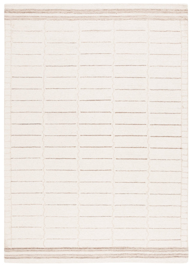 Safavieh Metro Met626A Ivory/Brown Rug.