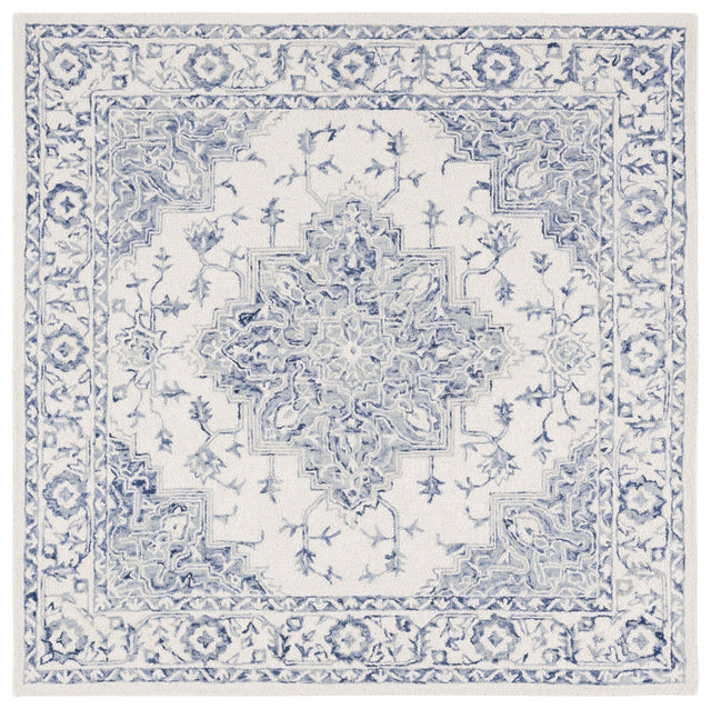 Safavieh Metro Met874M Blue/Ivory Rug.