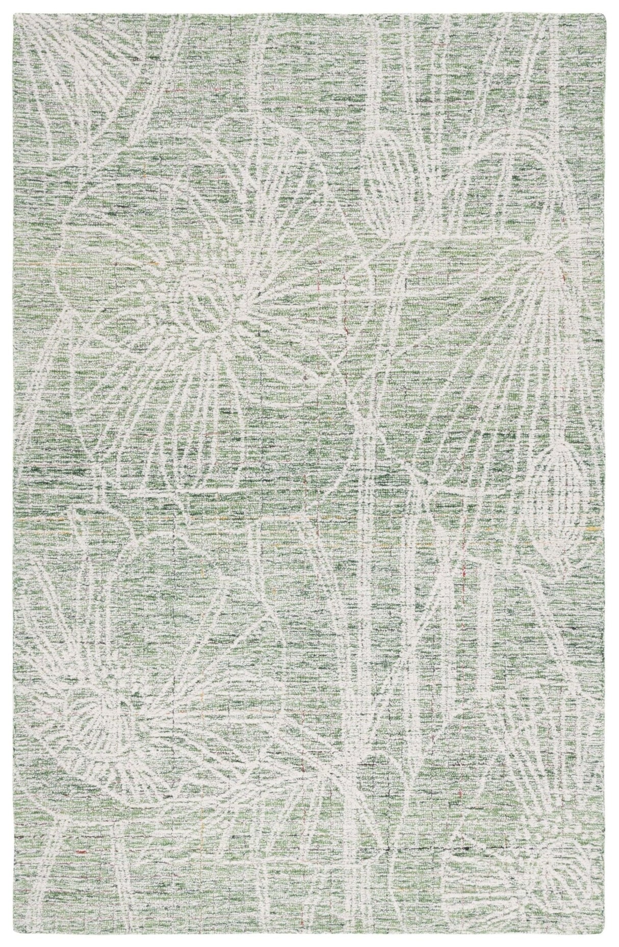 Safavieh Metro Met875Y Green/Ivory Rug.