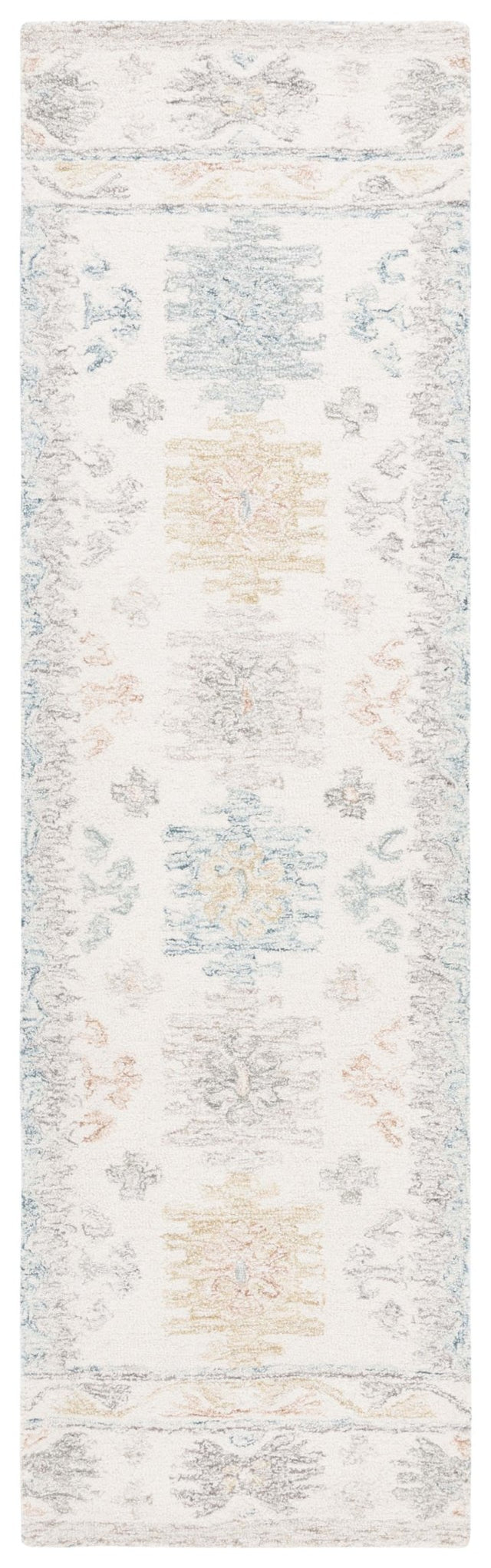 Safavieh Micro-Loop Mlp476M Ivory/Blue Rug.