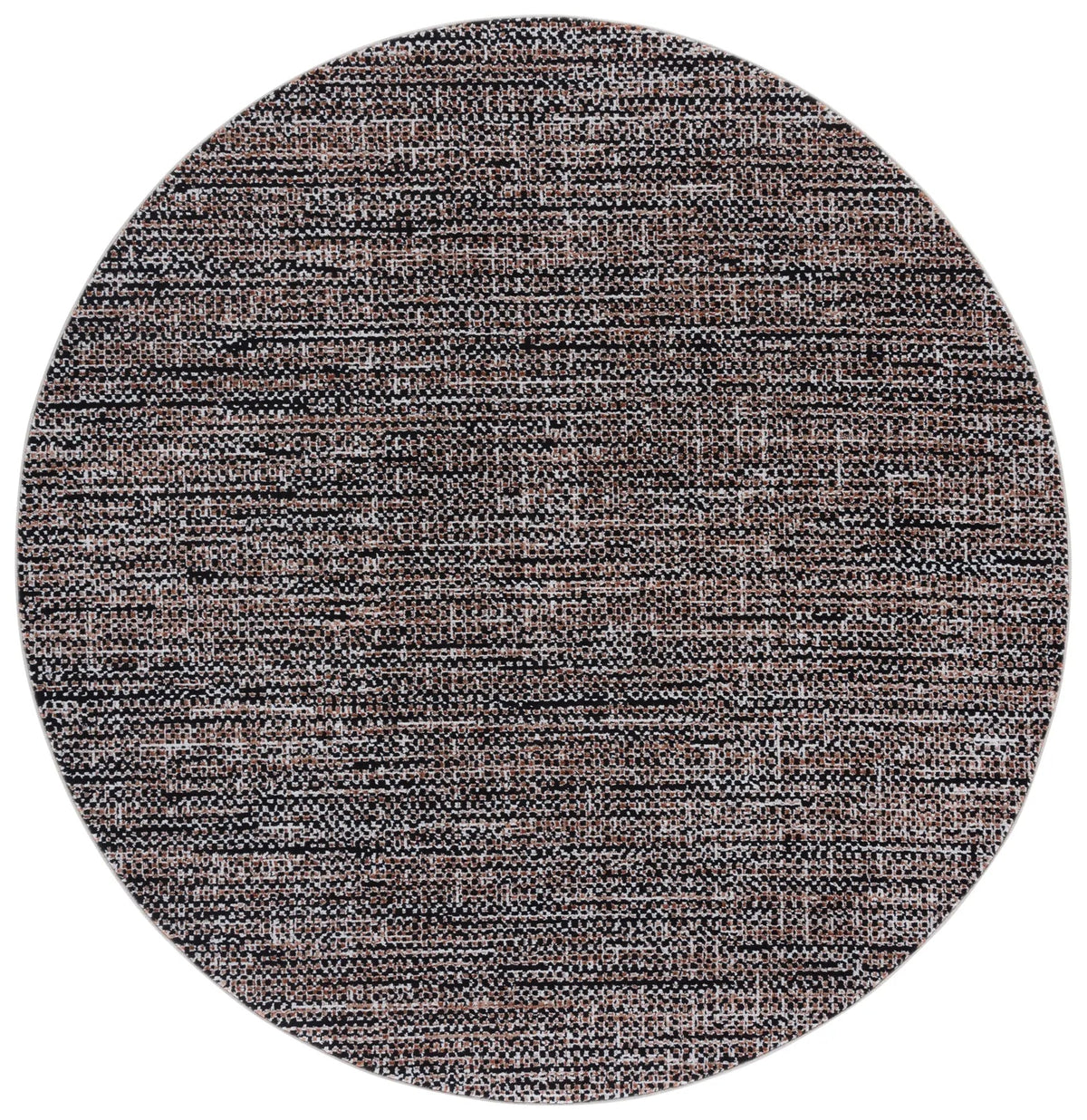 Safavieh Mila 6'-7" x 6'-7" Rug in Beige / Black