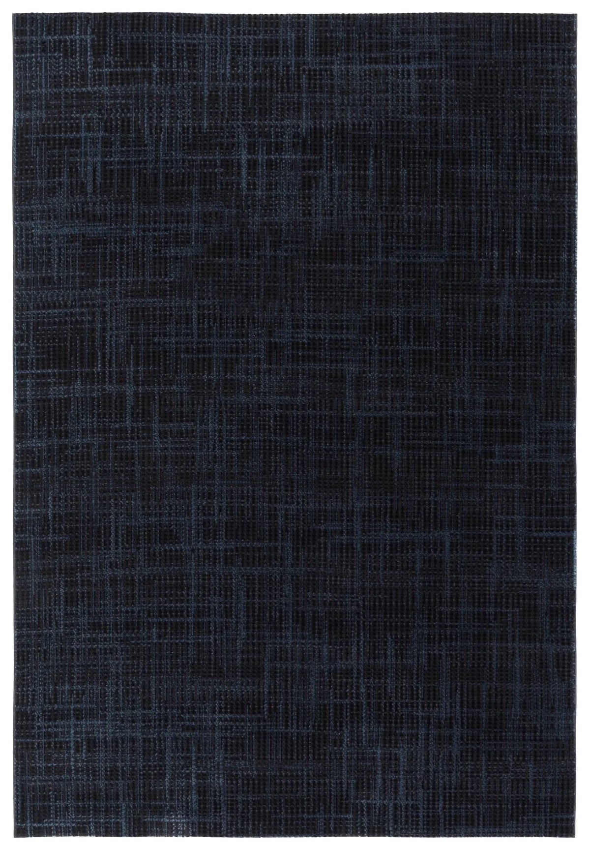 Safavieh Mila 4'-0" x 6'-0" Rug in Dark Blue / Black