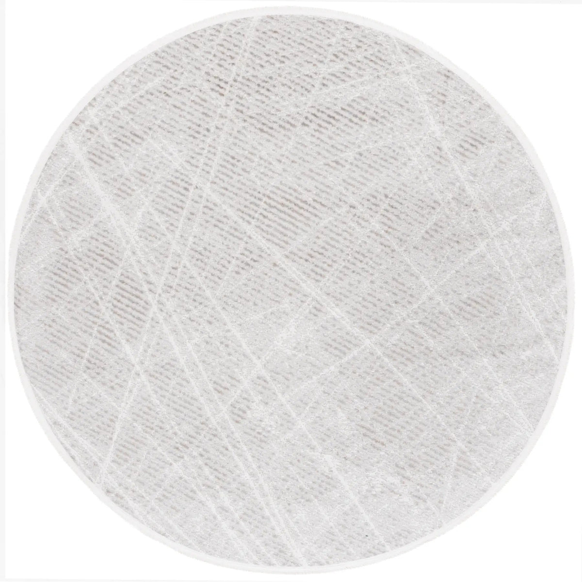 Safavieh Mila 6'-7" x 6'-7" Rug in Grey / Ivory