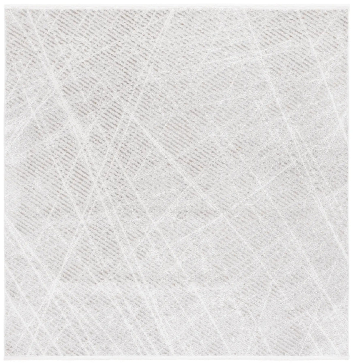 Safavieh Mila 6'-7" x 6'-7" Rug in Grey / Ivory