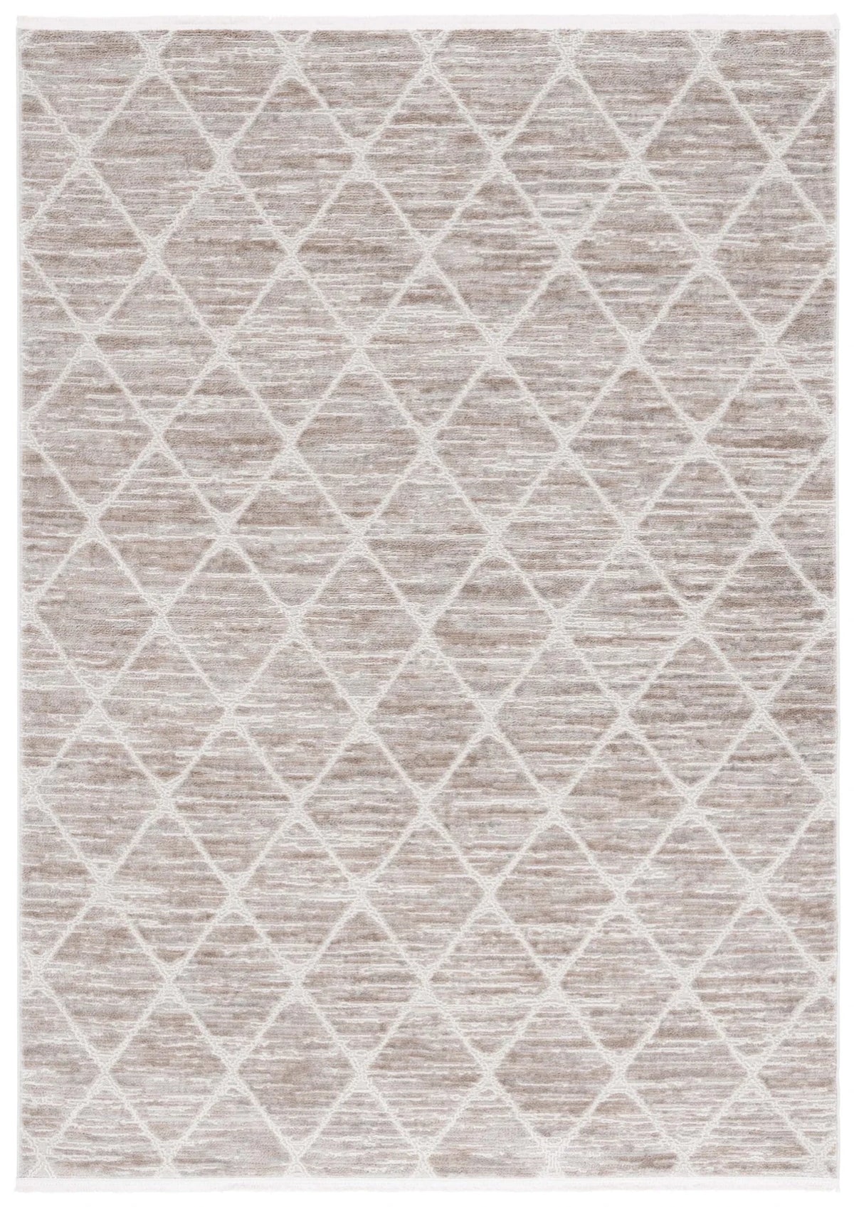 Safavieh Mila 4'-0" x 6'-0" Rug in Beige / Ivory