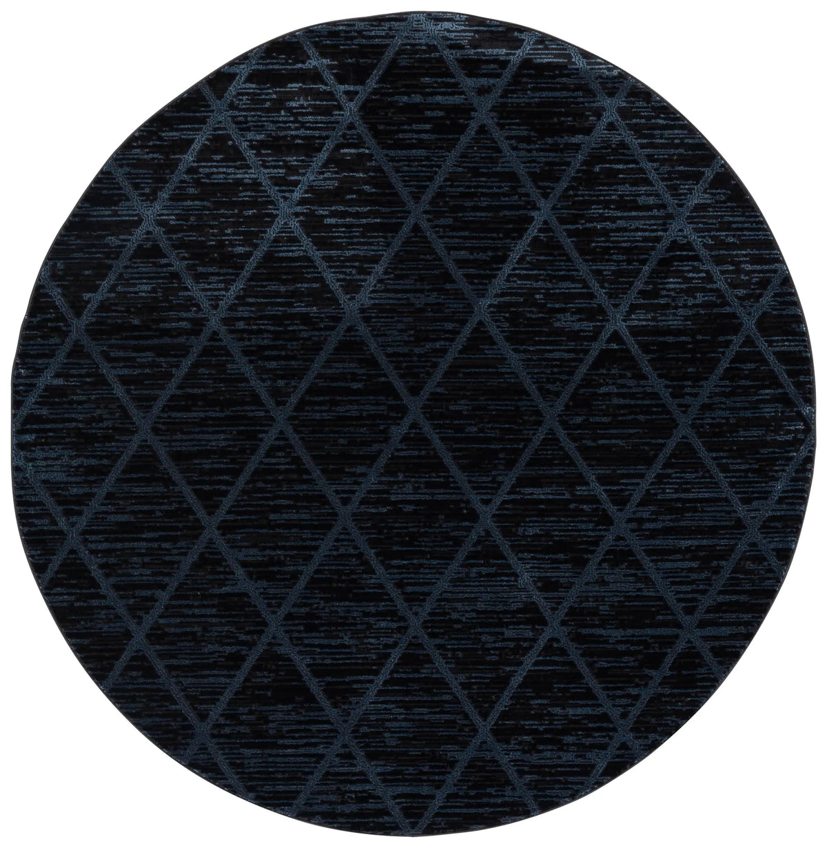 Safavieh Mila 6'-7" x 6'-7" Rug in Brown / Blue Black