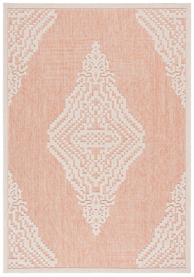Safavieh Milos Mlo102P Rust/Ivory Rug.