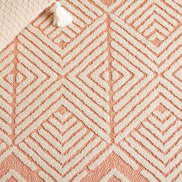 Safavieh Milos Mlo104P Rust/Ivory Rug.