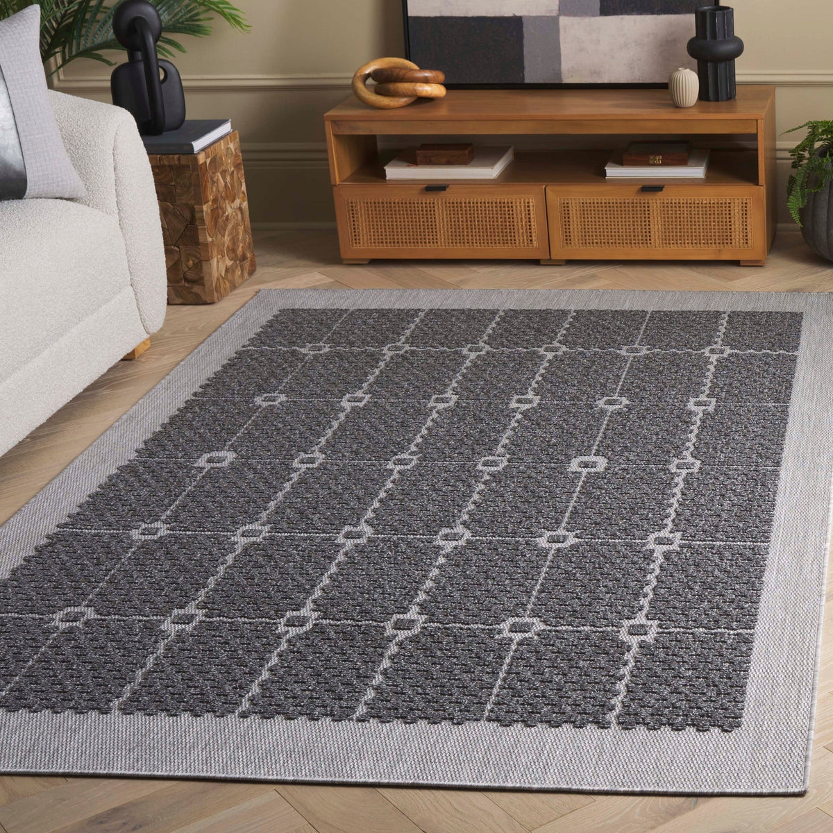 Safavieh Milos Mlo112H Charcoal Rug.