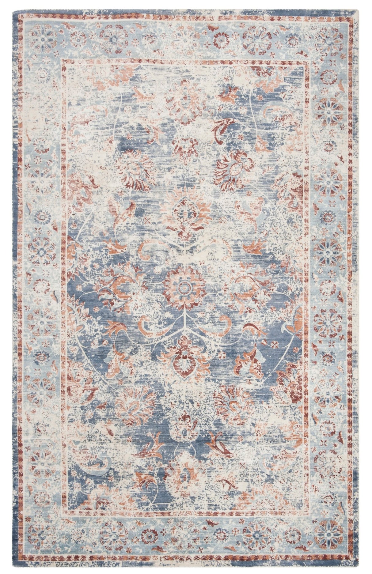 Safavieh Mirage Mir972M Blue/Copper Rug.