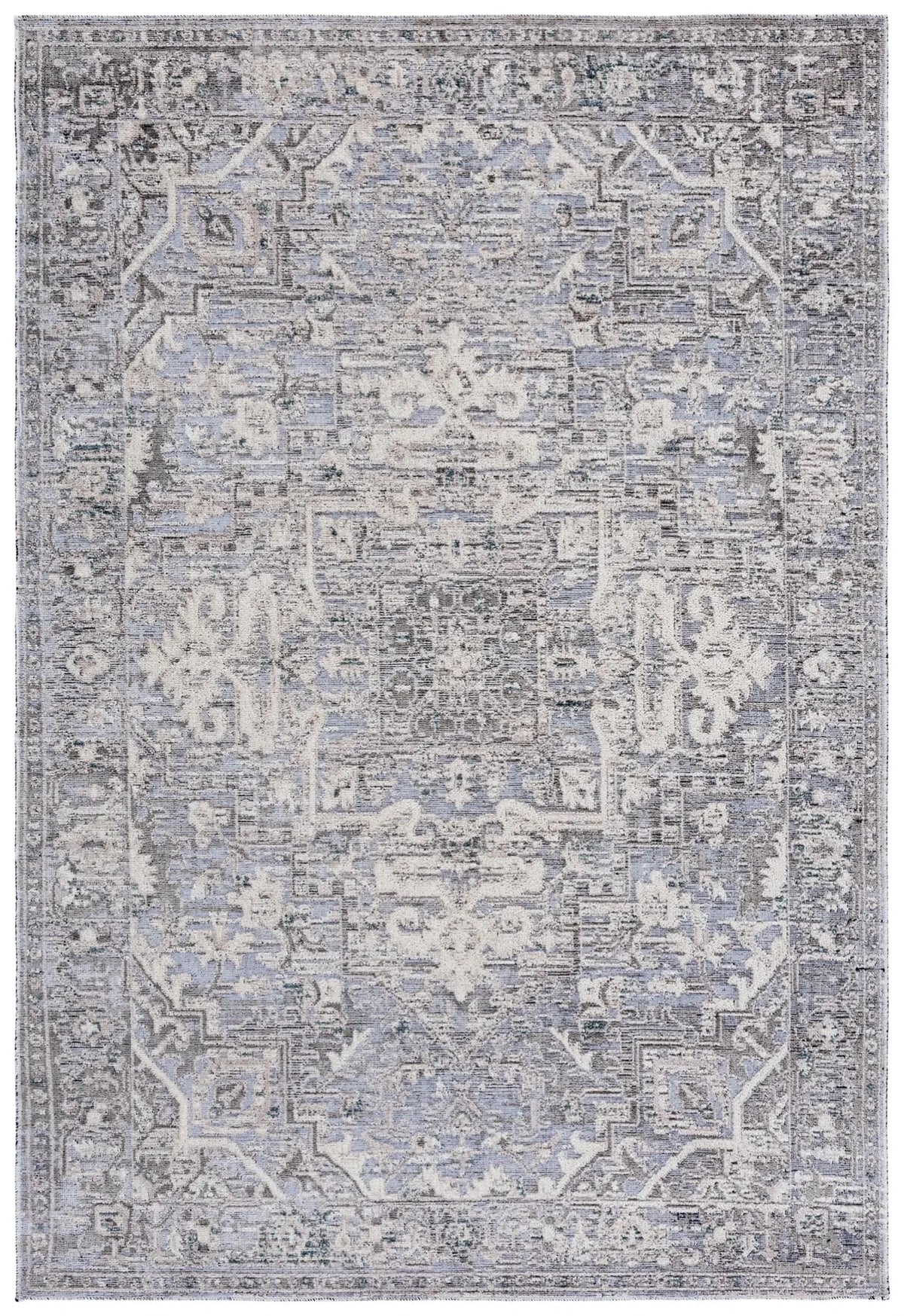 Safavieh Miranda 4'-0" x 6'-0" Rug in Grey / Ivory