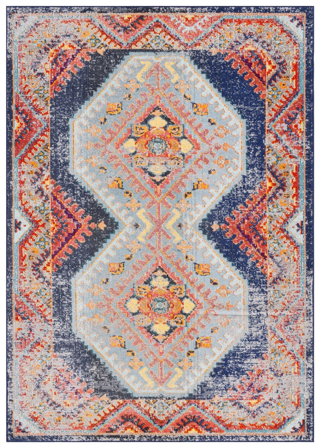Safavieh Monaco Mnc278P Rust/Multi Rug.