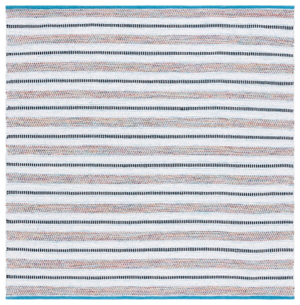 Safavieh Montauk Mtk702K Turquoise/Ivory Rug.