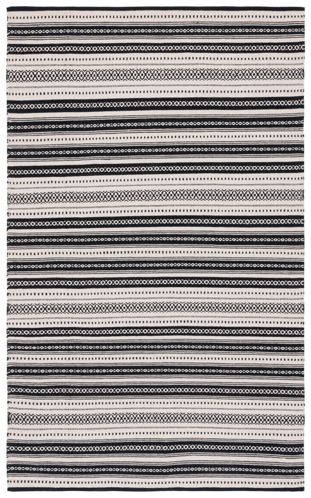 Safavieh Montauk Mtk726Z Black/Ivory Rug.