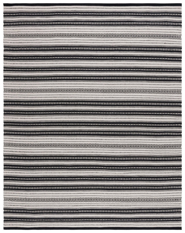 Safavieh Montauk Mtk726Z Black/Ivory Rug.