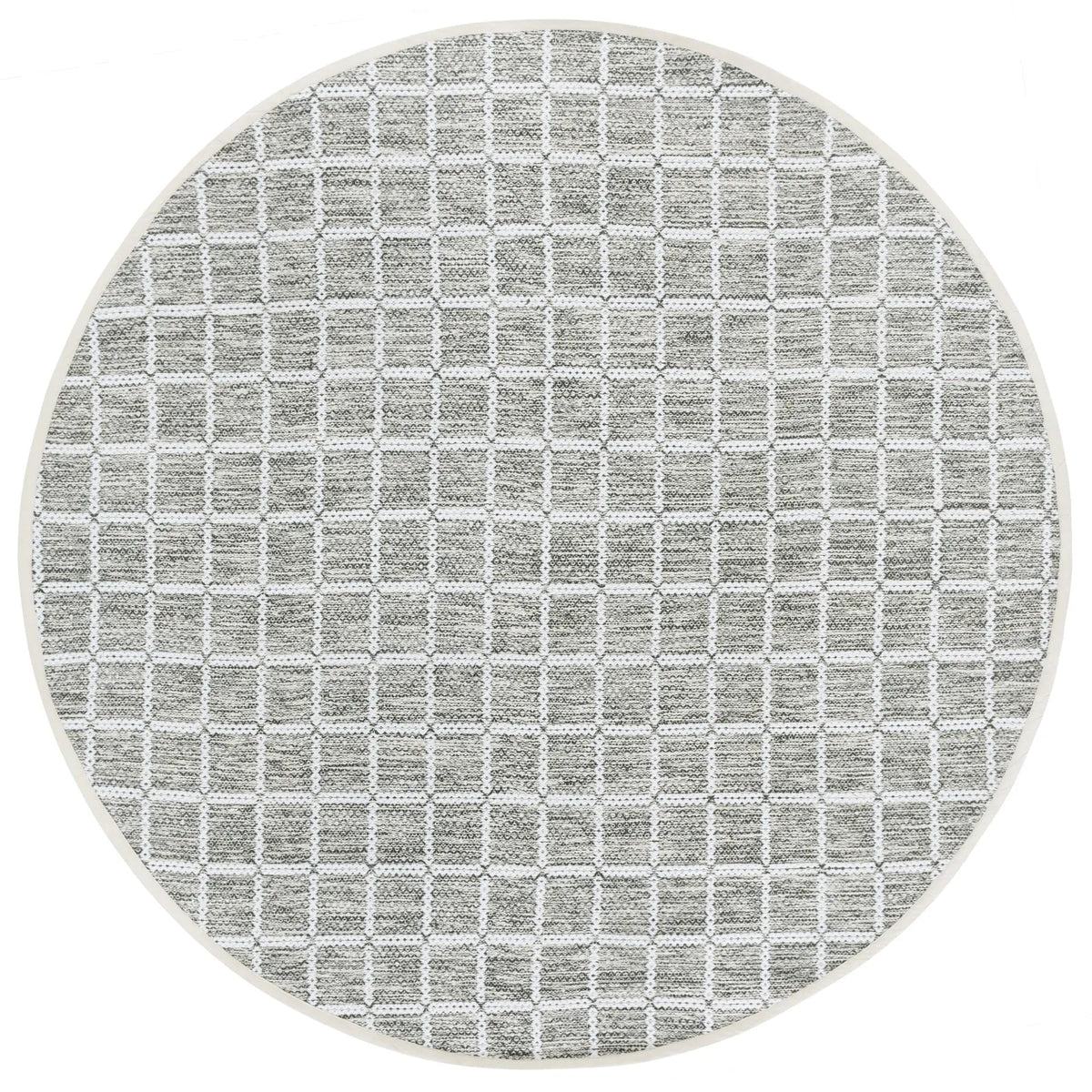 Safavieh Montauk 6'-0" x 6'-0" Rug in Green / Ivory
