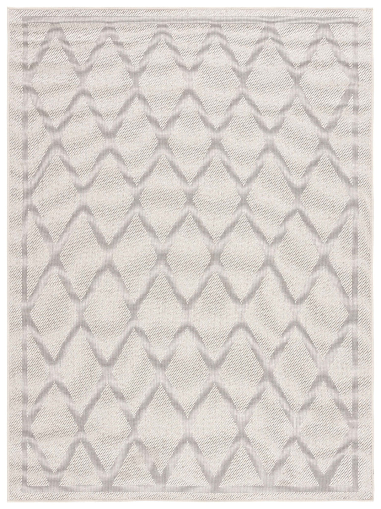 Safavieh Msr Cy Indoor/Outdoor Msro805A Ivory/Light Grey Rug.