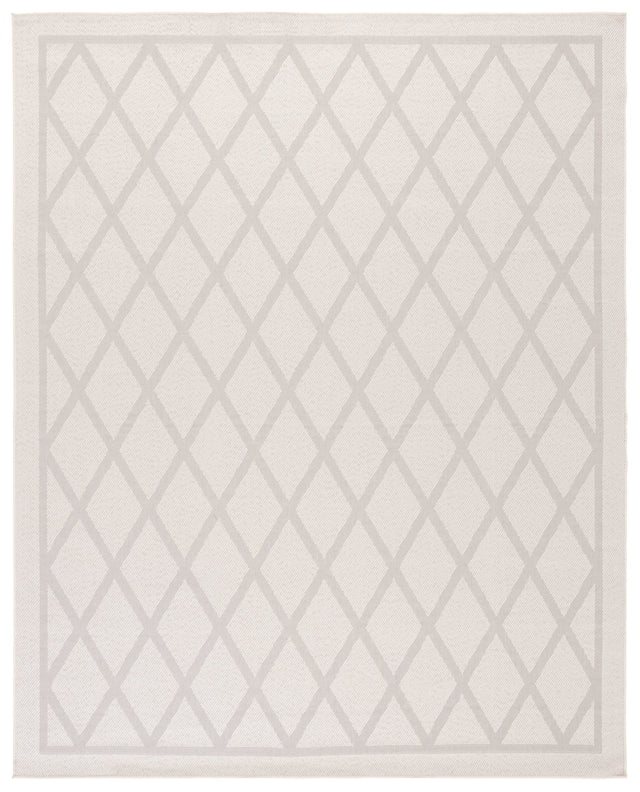 Safavieh Msr Cy Indoor/Outdoor Msro805A Ivory/Light Grey Rug.