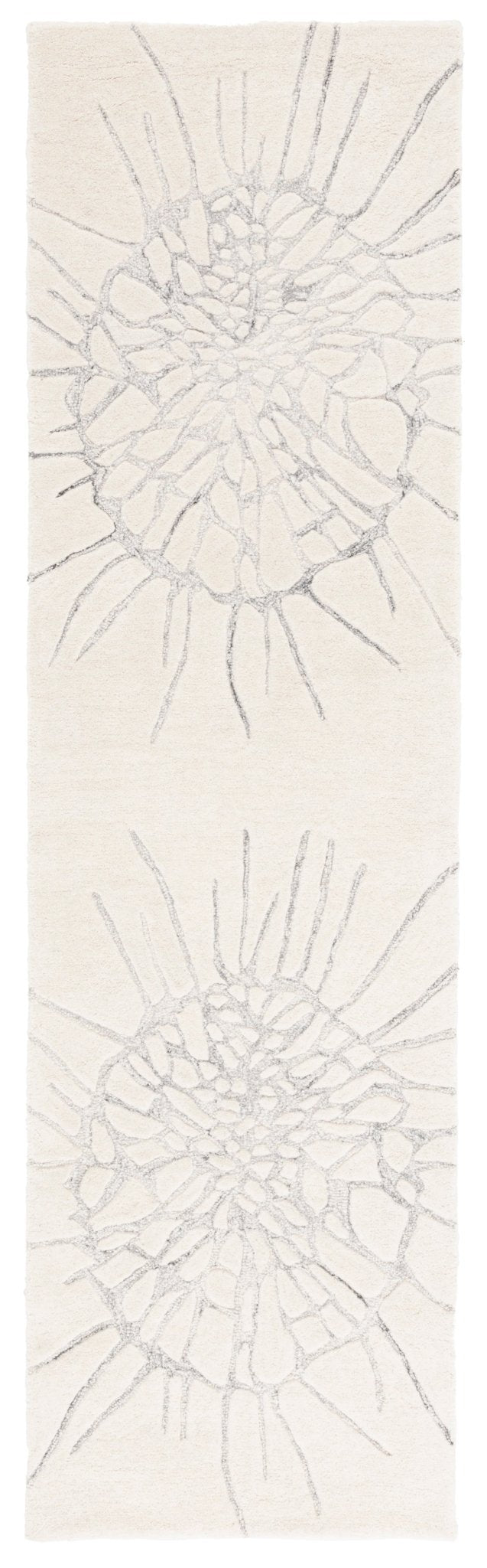 Safavieh Mykonos Mkn101A Ivory/Silver Rug.