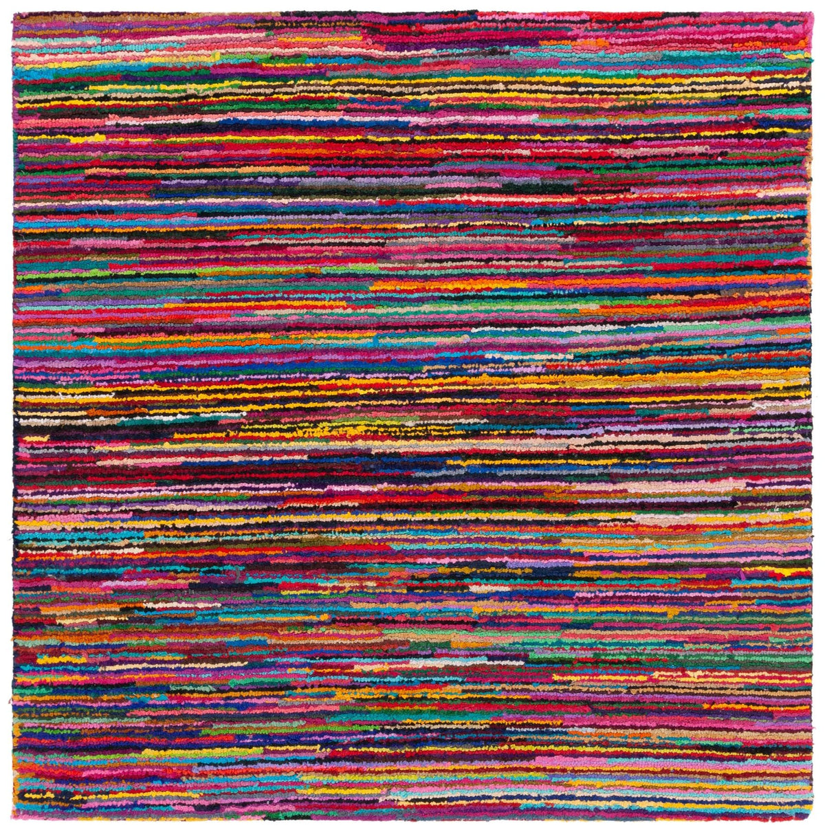 Safavieh Nantucket 6'-0" x 6'-0" Rug in Pink / Multi