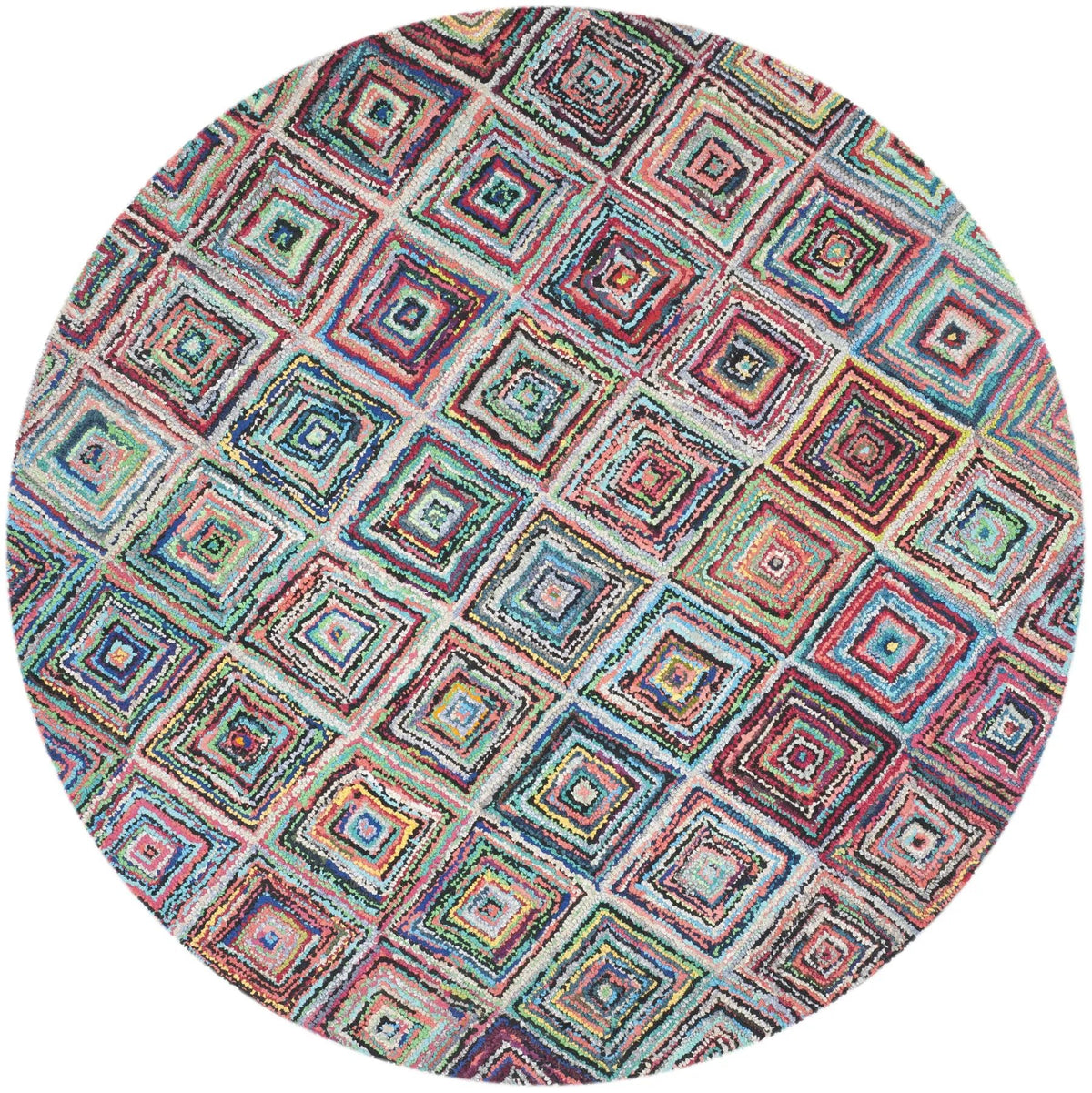 Safavieh Nantucket 8'-0" x 8'-0" Rug in Multi