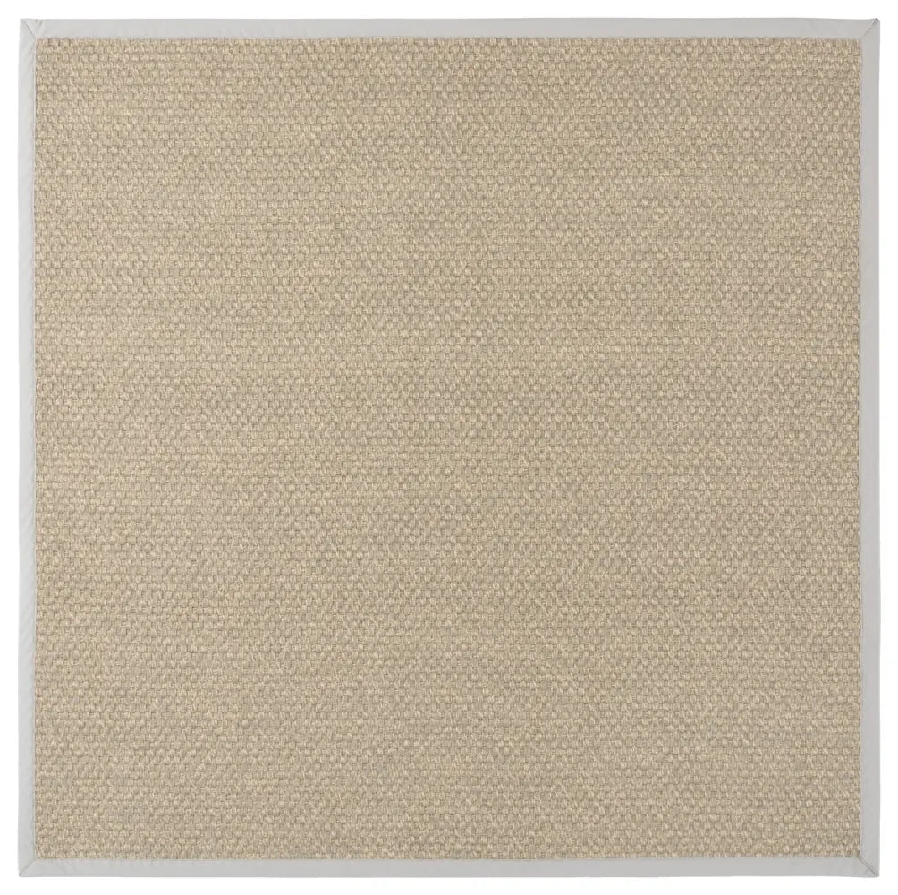 Safavieh Napa Performance Sisal 6'-0" x 6'-0" Rug in Natural / Ivory