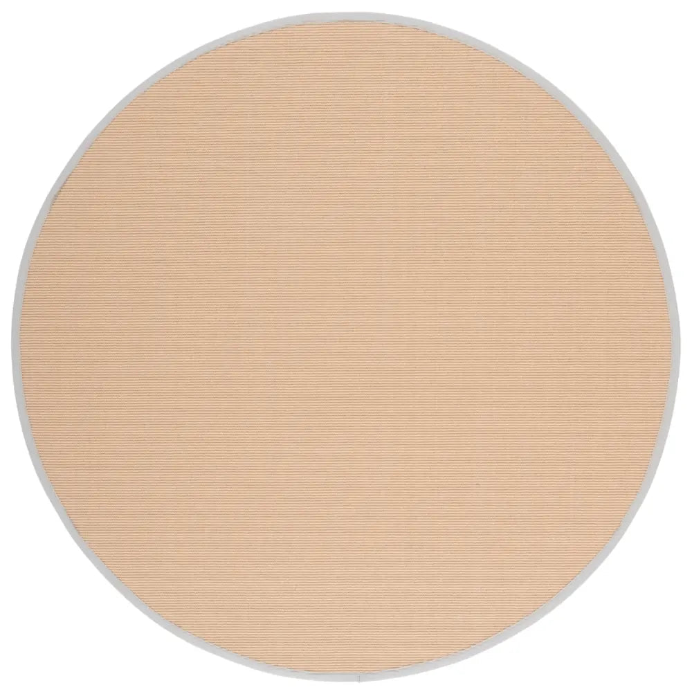 Safavieh Napa Performance Sisal 6'-0" x 6'-0" Rug in Maize / Beige