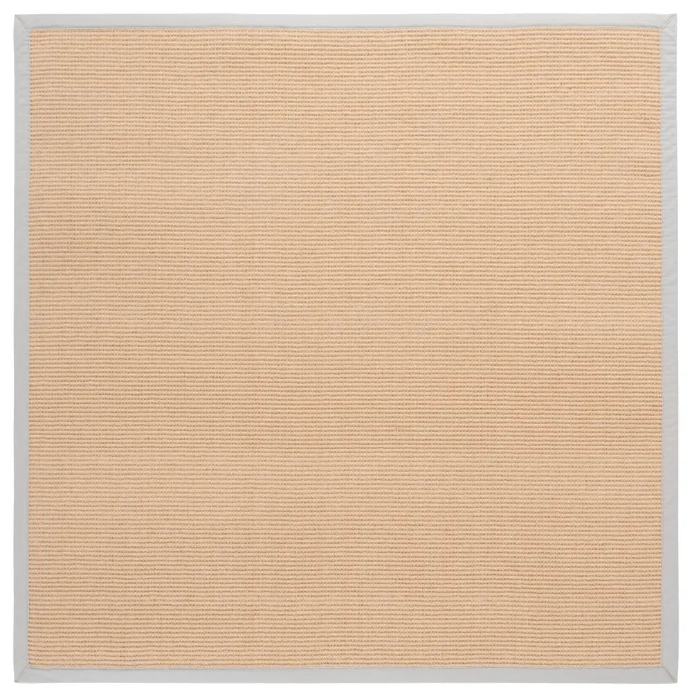 Safavieh Napa Performance Sisal 6'-0" x 6'-0" Rug in Maize / Beige
