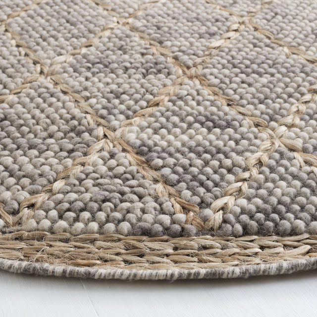 Safavieh Natura Nat223G Light Grey/Natural Rug.