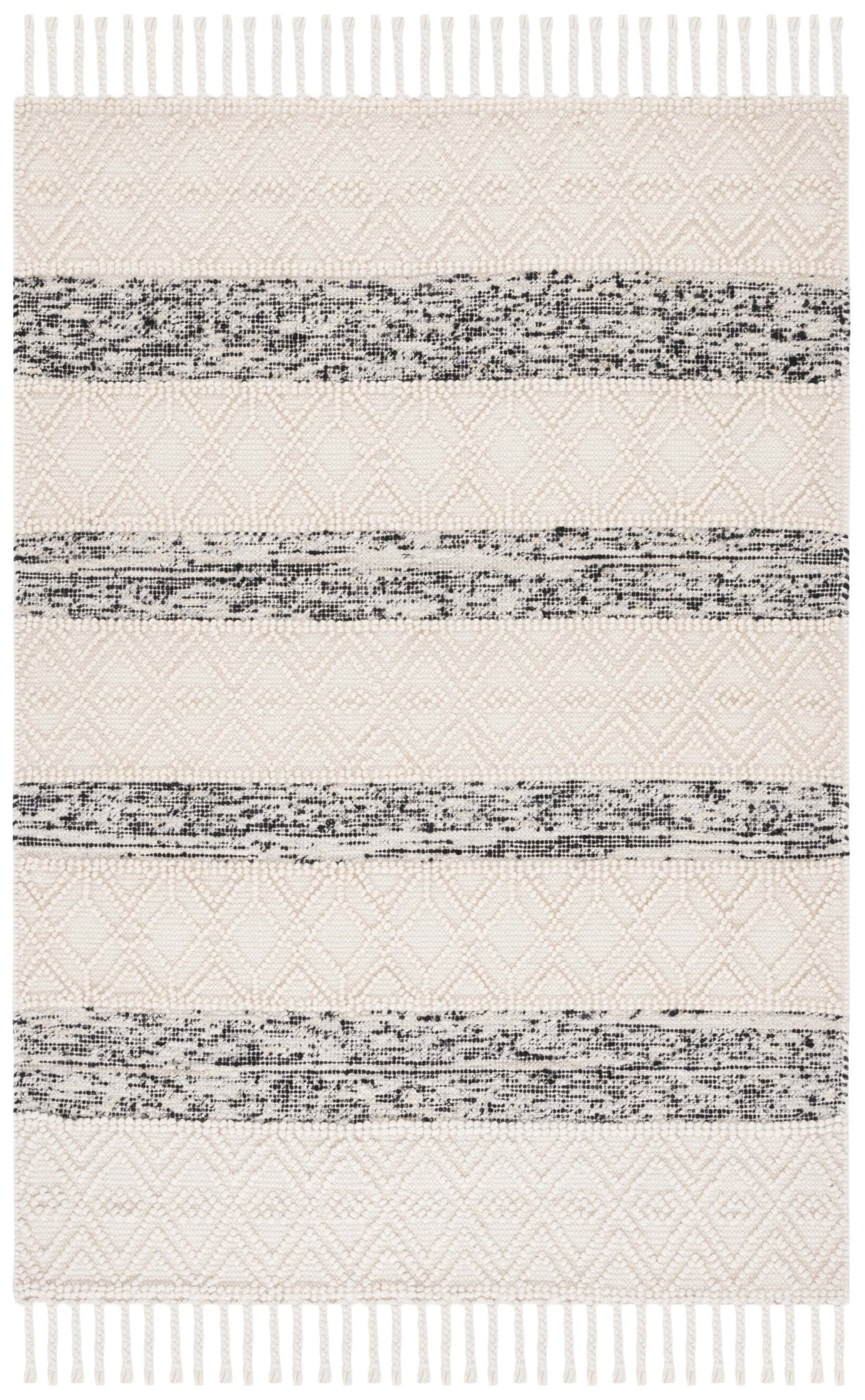 Safavieh Natura Nat298Z Ivory/Black Rug.