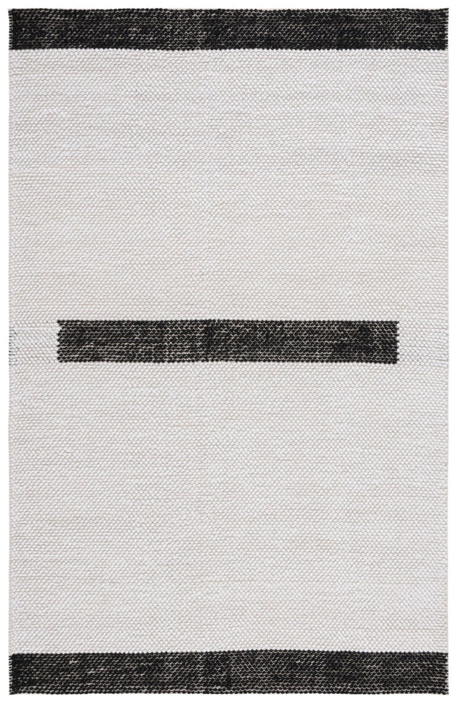 Safavieh Natura Nat324A Ivory/Black Rug.