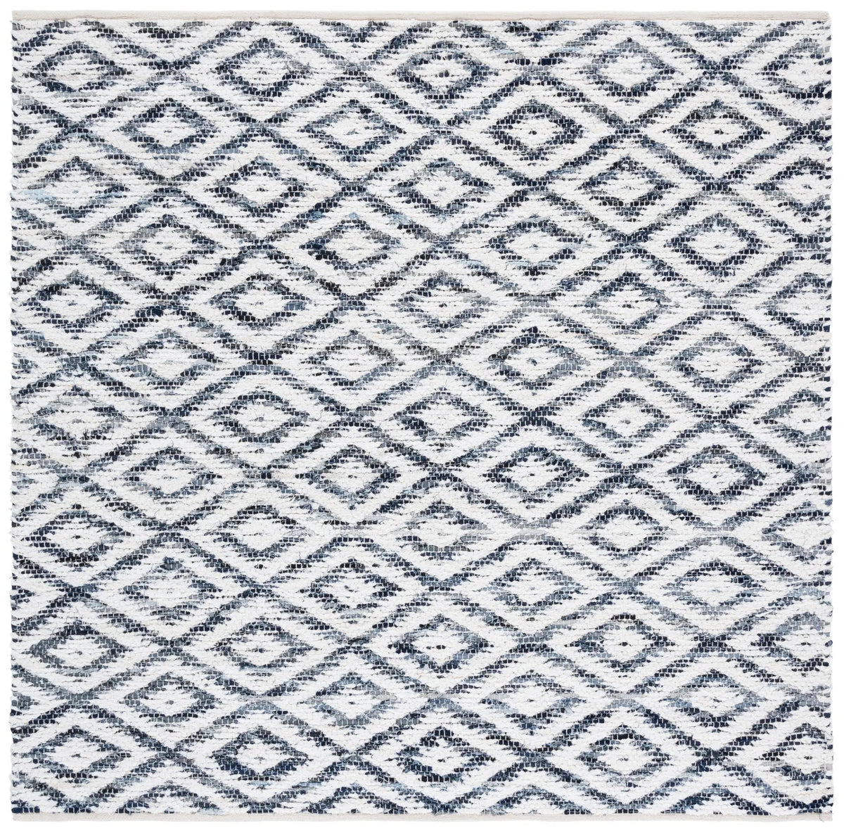 Safavieh Natura 6'-0" x 6'-0" Rug in Navy / Ivory