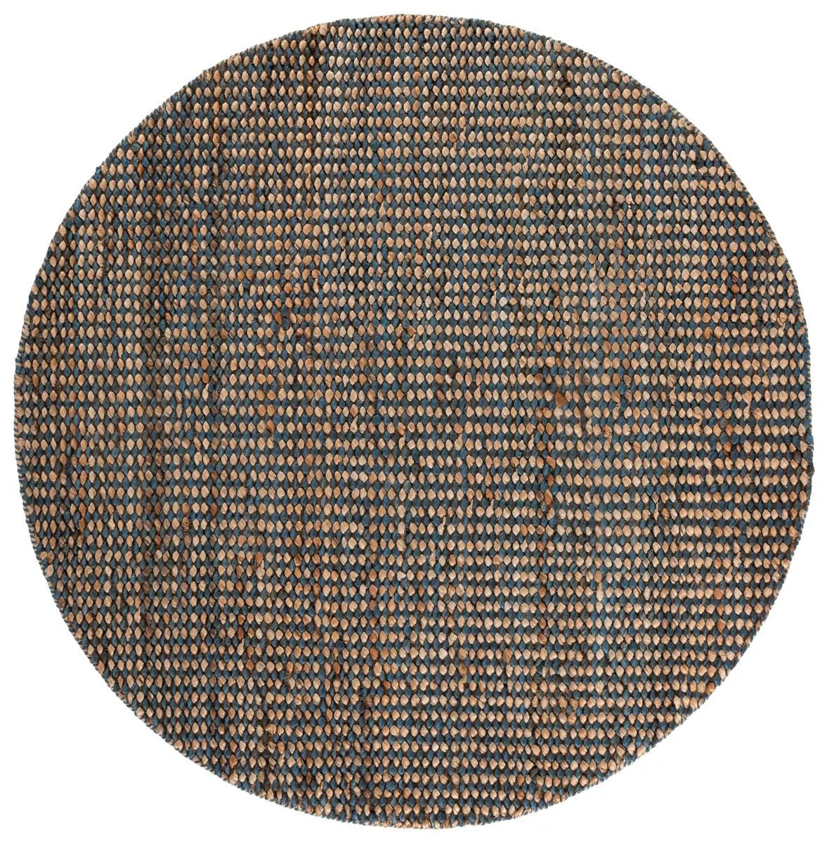 Safavieh Natural Fiber Couture 6'-0" x 6'-0" Rug in Natural / Blue