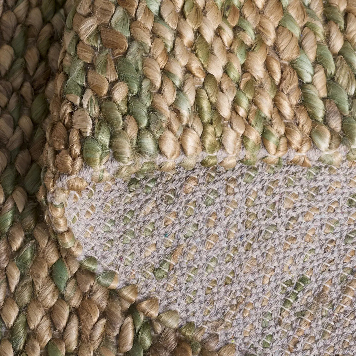 Safavieh Natural Fiber Couture 2'-3" x 8'-0" Rug in Natural / Green