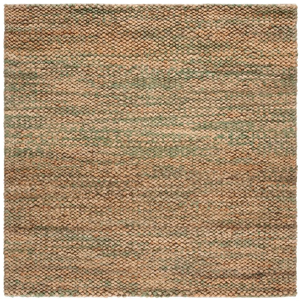 Safavieh Natural Fiber Couture 6'-0" x 6'-0" Rug in Natural / Green