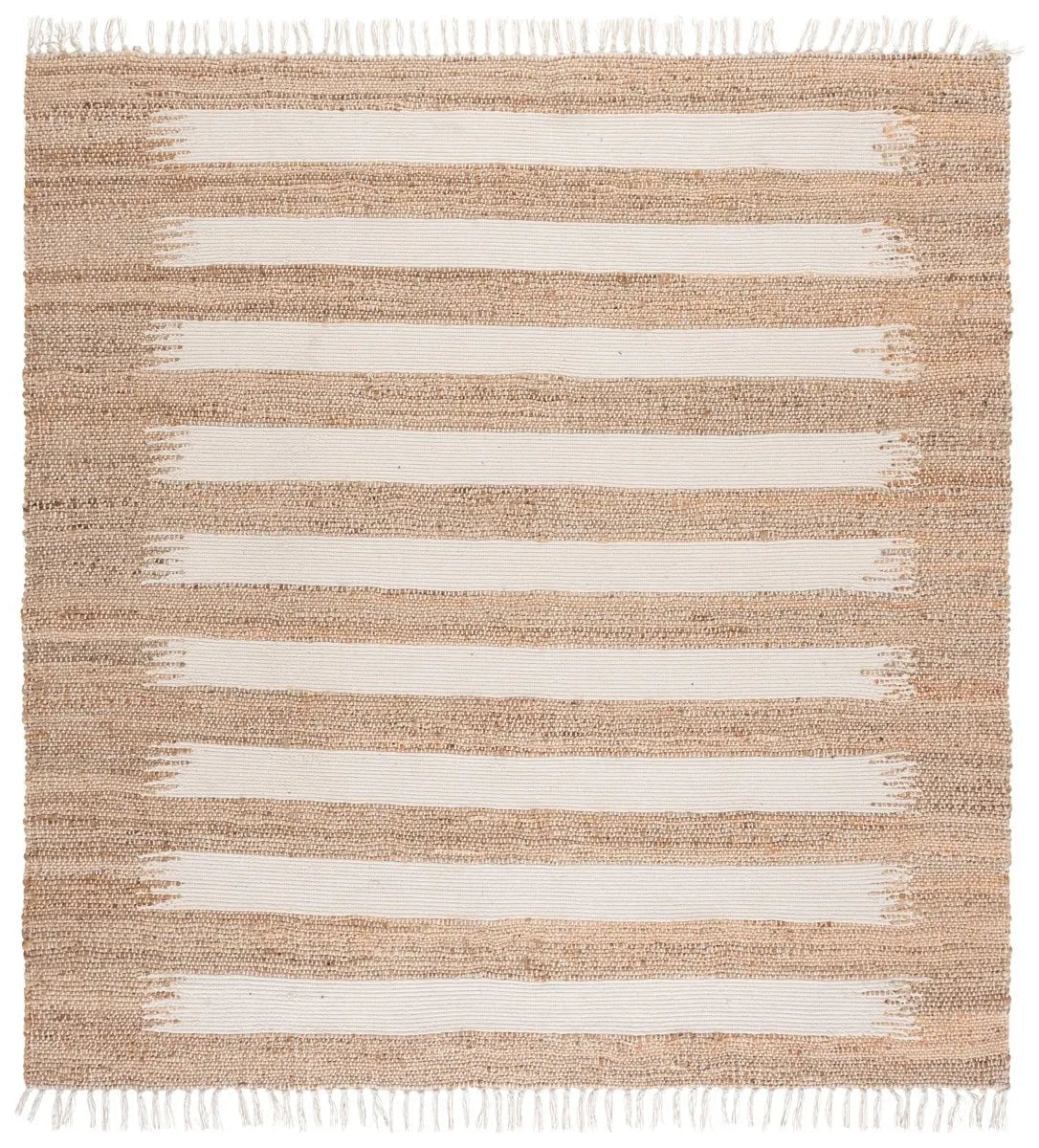 Safavieh Natural Fiber 7'-0" x 7'-0" Rug in Natural / Ivory