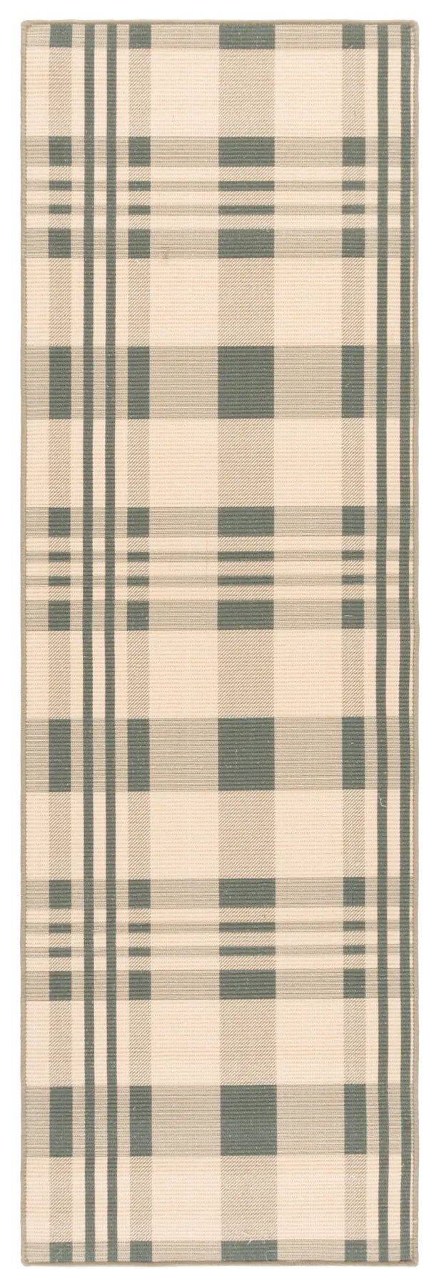 Safavieh Natural Fiber 2'-6" x 8'-0" Rug in Natural / Green