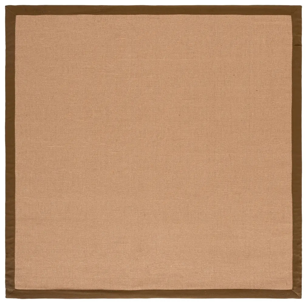 Safavieh Natural Fiber 6'-0" x 6'-0" Rug in Natural / Light Brown